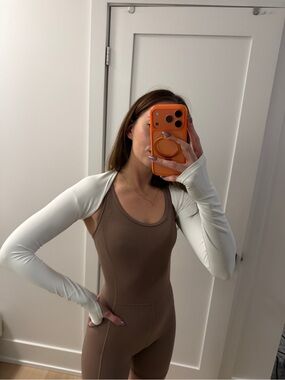 White Shrug Layer
